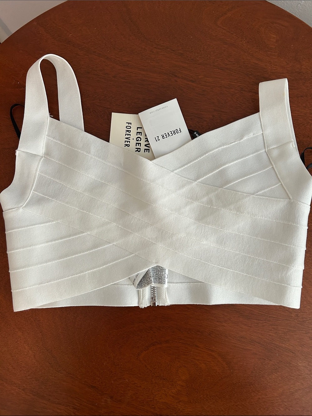 Hervé Léger x Forever 21 crossover crop top